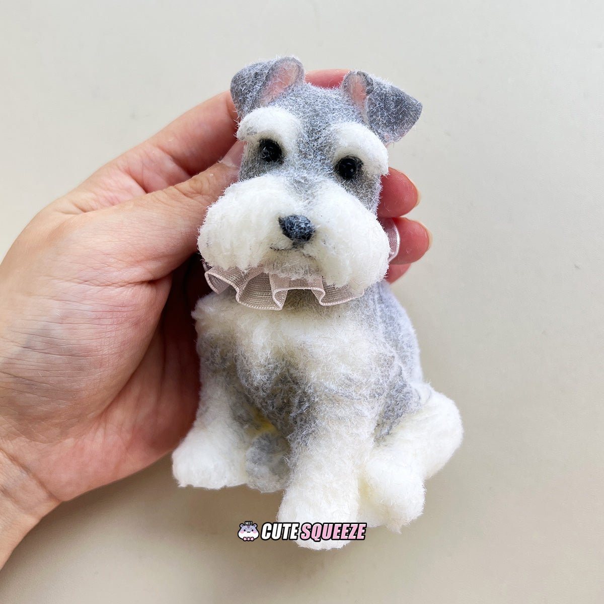 Handmade Squishy Cute Schnauzer Toys Taba Squishy Toys