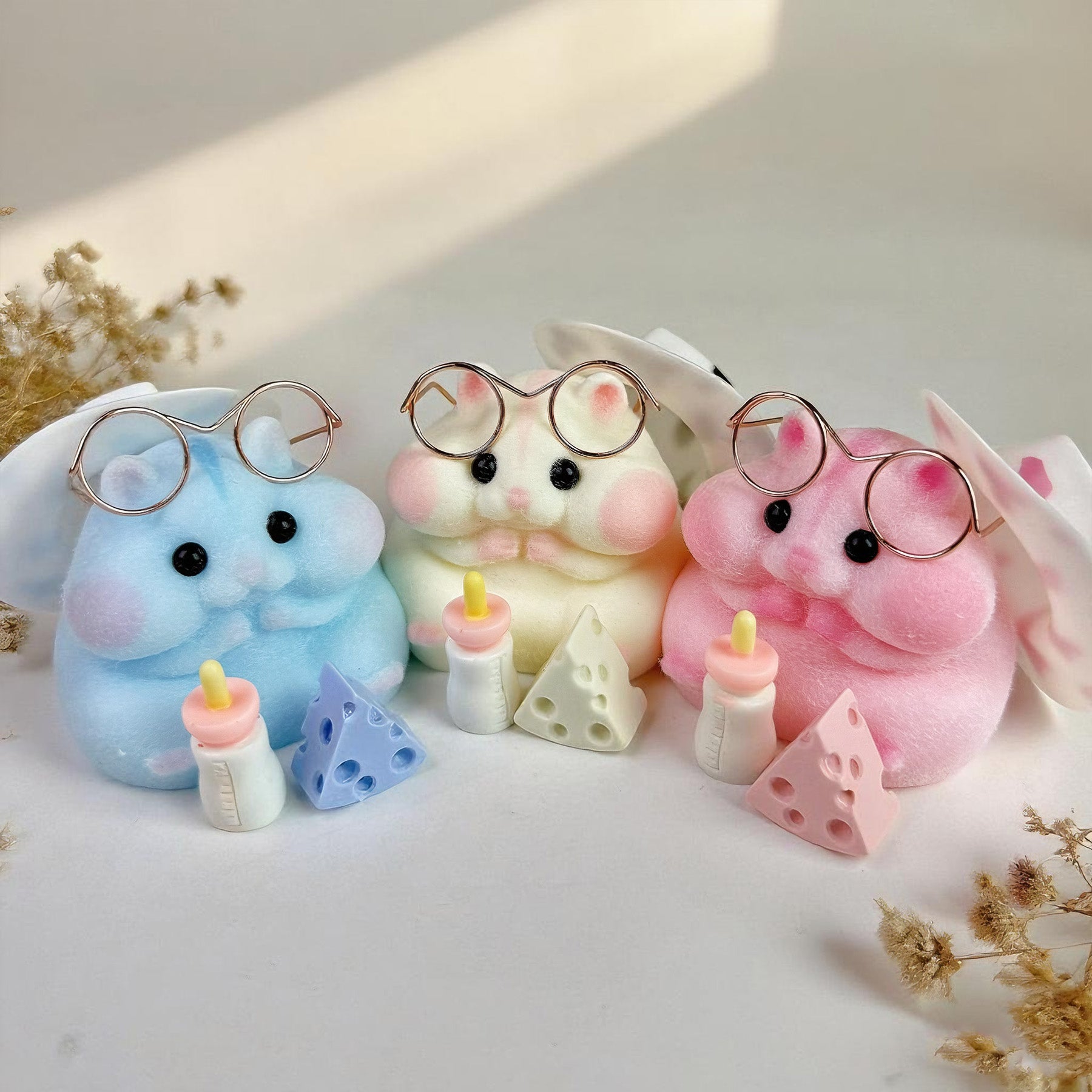 Curated visual reference: Picture Idea: Handmade Taba Squishy Hamster Toys