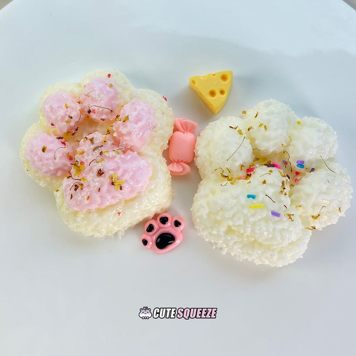 Handmade Food Taba Squishy Cat Paw Rice Ball