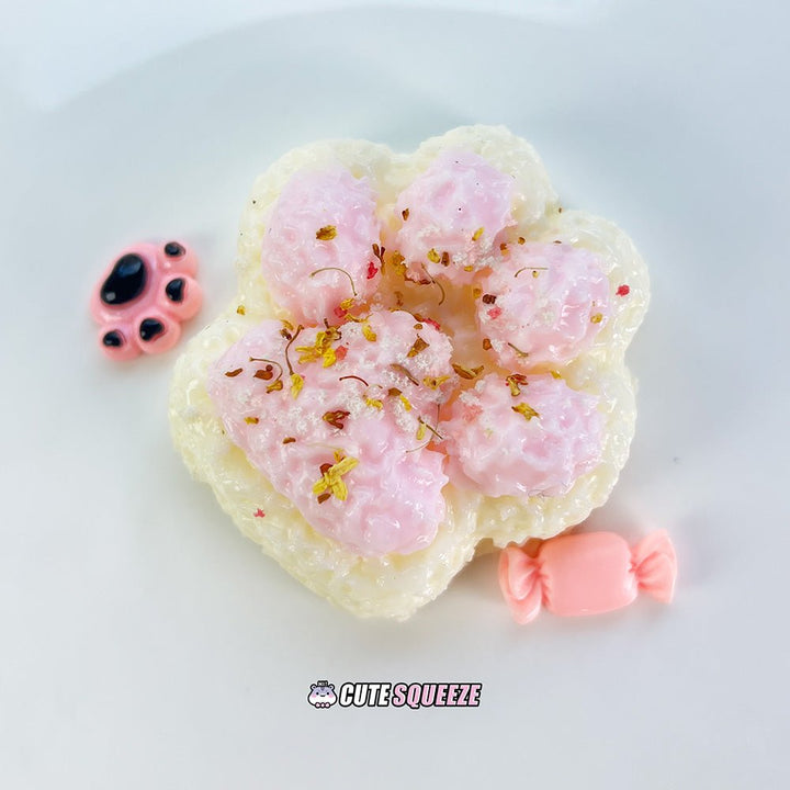 Handmade Food Taba Squishy Cat Paw Rice Ball