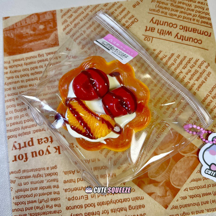 Handmade Food Taba Squishy Cherry Citrus Tart