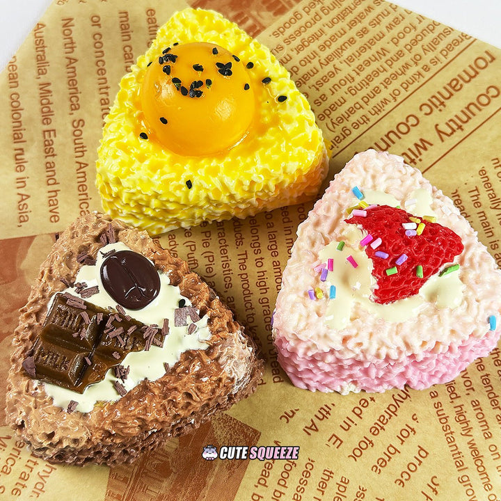 Handmade Food Taba Squishy Rice Ball