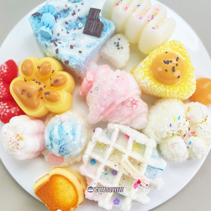 Handmade Food Taba Squishy Sea Salt Toast