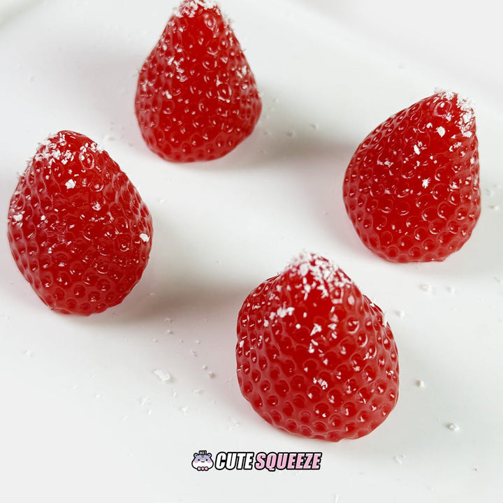 Handmade Food Taba Squishy Strawberry