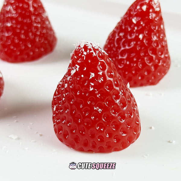 Handmade Food Taba Squishy Strawberry