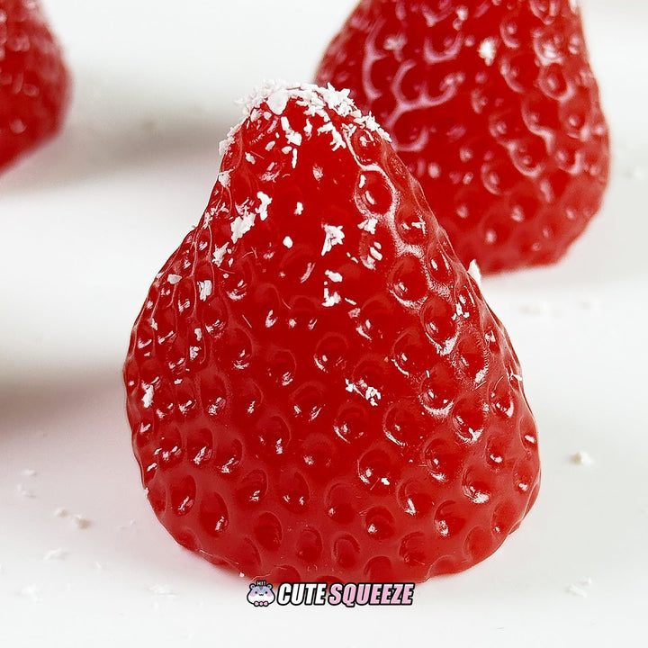 Handmade Food Taba Squishy Strawberry