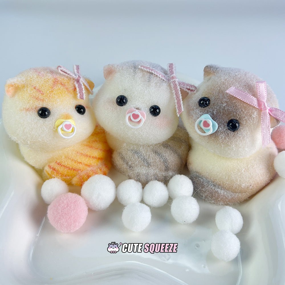 Handmade Squishy Baby Kitty Toys - Taba Squishy Toys | Cutesqueeze ...