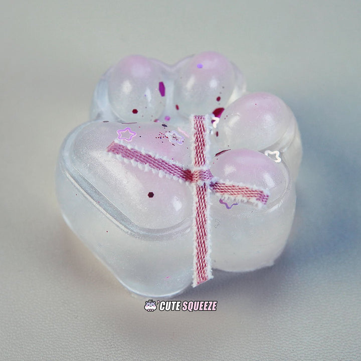 Handmade Squishy Crystal Cat Paw