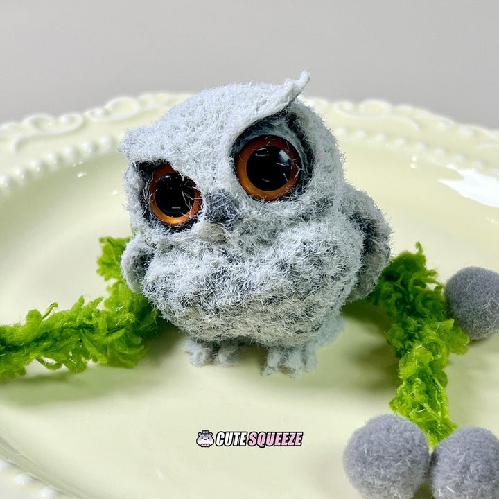 Handmade Squishy Cute Glowing Owl