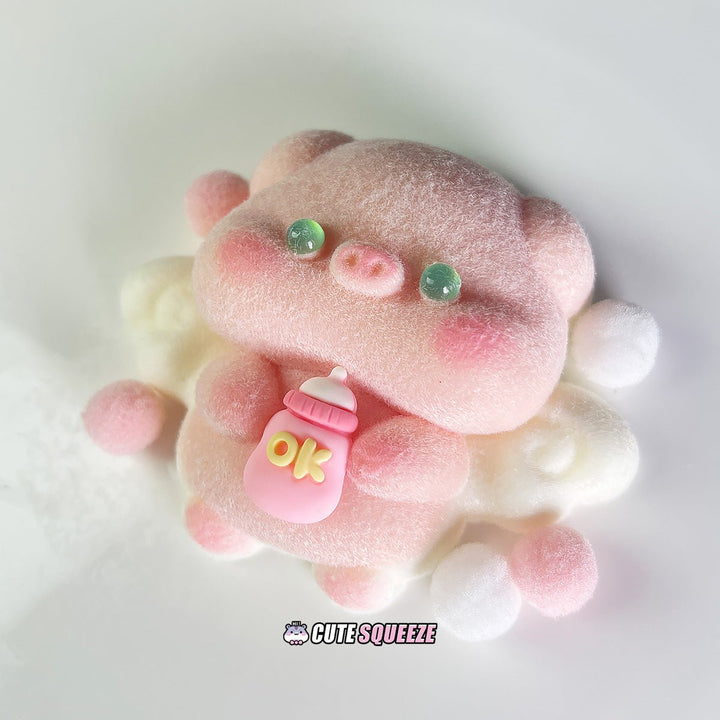 Handmade Squishy cute piggy with wings