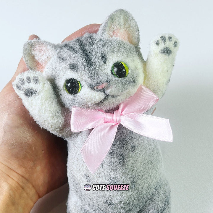 Handmade Squishy Dancing Kitty