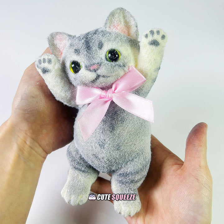 Handmade Squishy Dancing Kitty