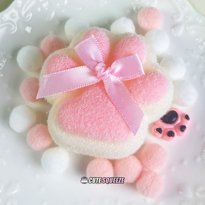 Handmade Squishy Fluffy Cat Paw