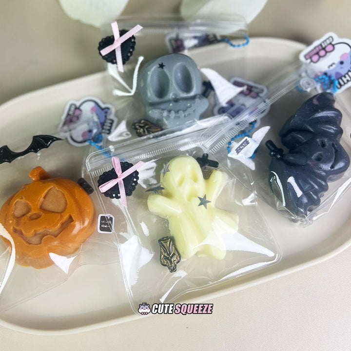 Handmade Squishy Halloween Glow - in - the - Dark Demon Series