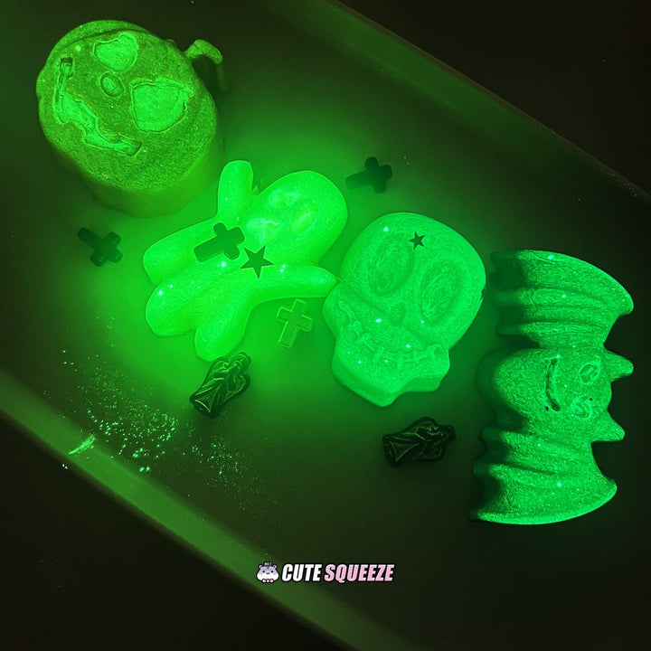 Handmade Squishy Halloween Glow - in - the - Dark Demon Series