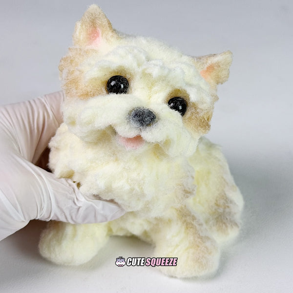 Handmade Squishy Huge West Highland White Terrier