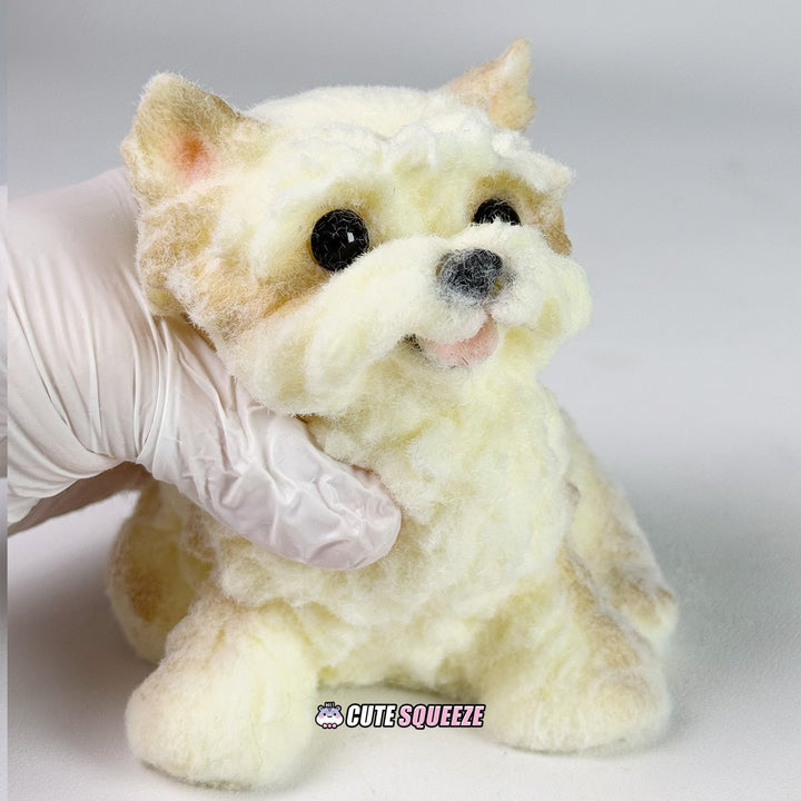 Handmade Squishy Huge West Highland White Terrier