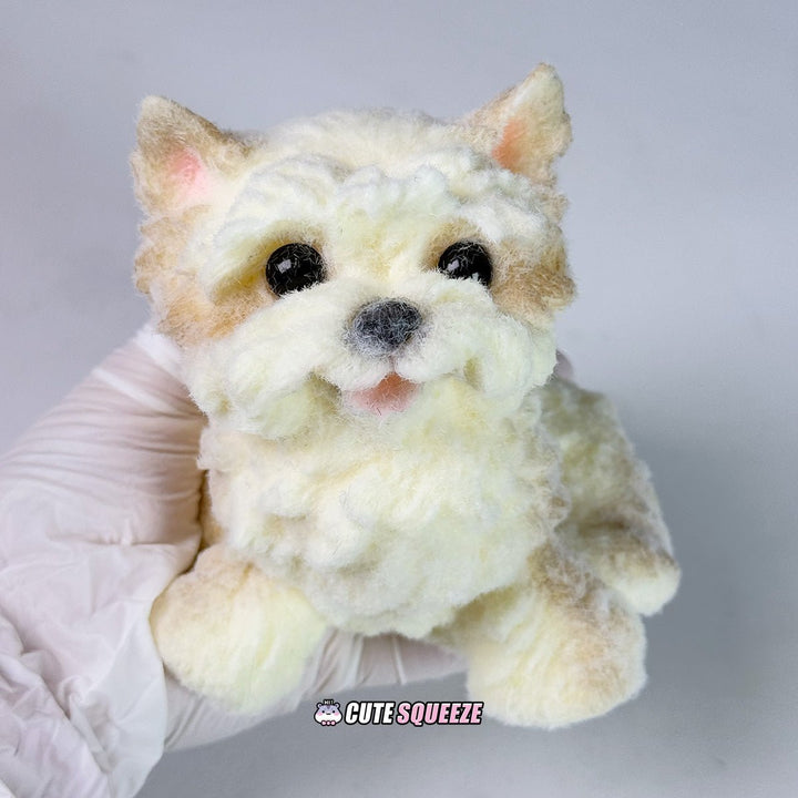 Handmade Squishy Huge West Highland White Terrier