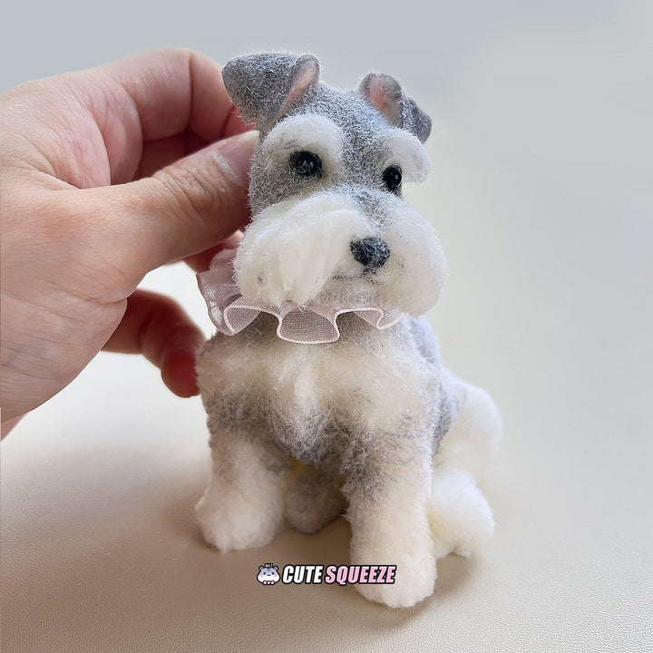 Handmade Squishy Large Cute Schnauzer