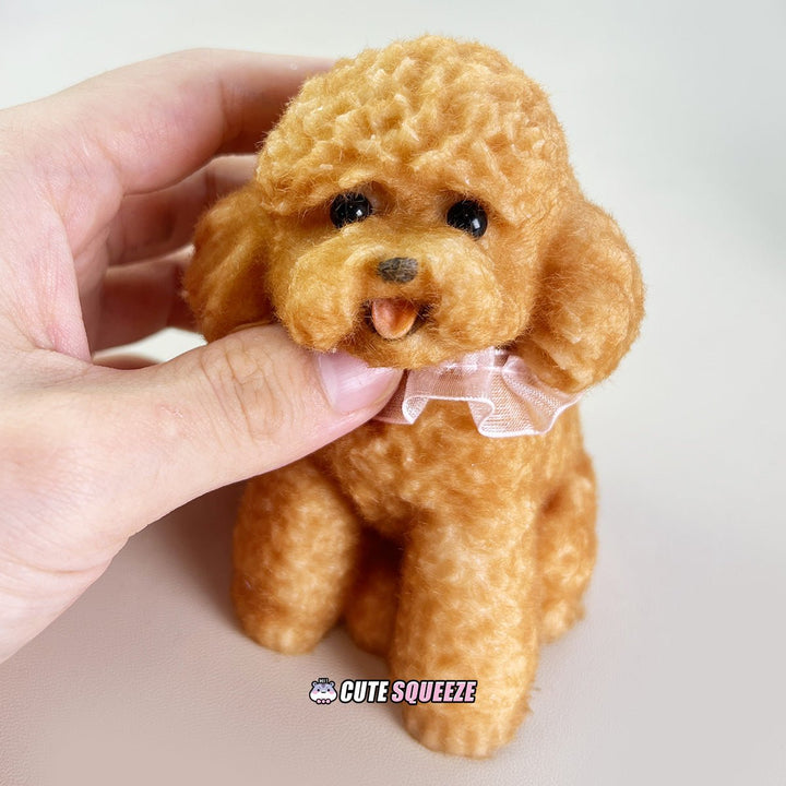 Handmade Squishy Large Teddy Bear Poodle