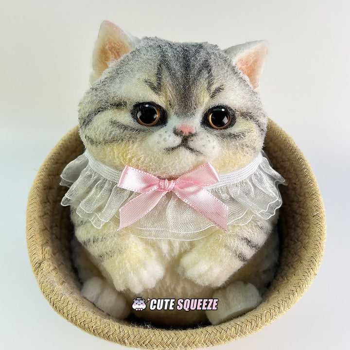 Handmade Squishy xtra - large cute fat cat